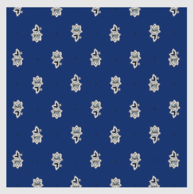 Provencal tea towel - napkin (Avignon. navy blue)